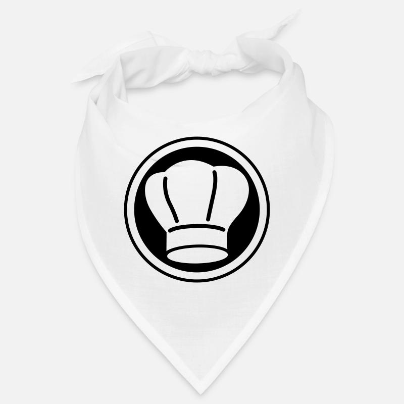 Chef's hat circle Bandana