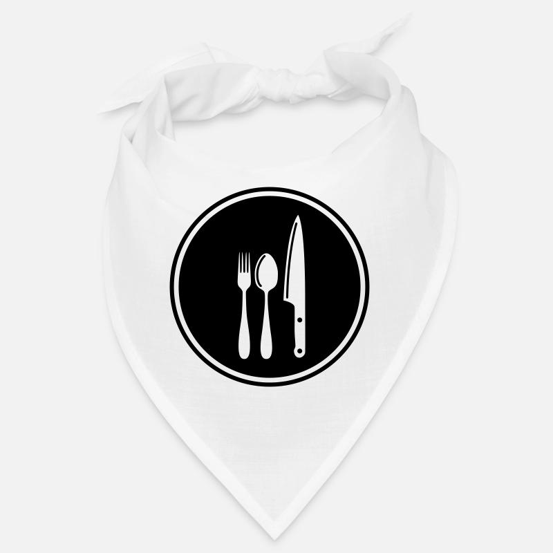 Fork Cutlery Bandana