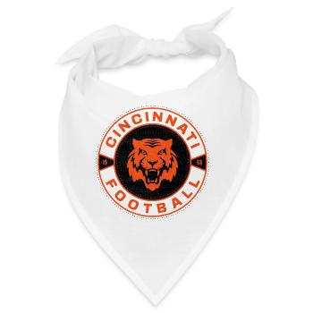 Cincinnati Football Team - Bandana - Weiß - Vorne