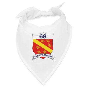 Haut-Rhin - Bandana - Weiß - Vorne
