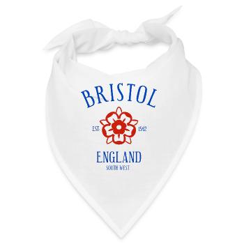BRISTOL England - Bandana - Weiß - Vorne