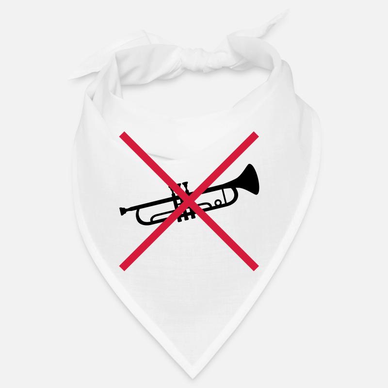 Trompette Bouclier Interdit Bandana