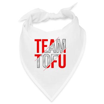 Team Tofu Design - Bandana - Weiß - Vorne