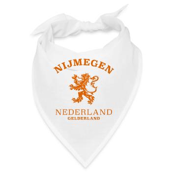 NIJMEGEN Nederland Niederlande Netherlands - Bandana - Weiß - Vorne