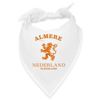 ALMERE Nederland Niederlande Netherlands - Bandana - Weiß - Vorne