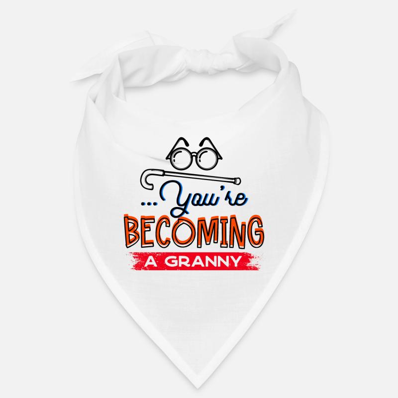 Brille Sehschwäche Großmutter Statement Oma Bandana