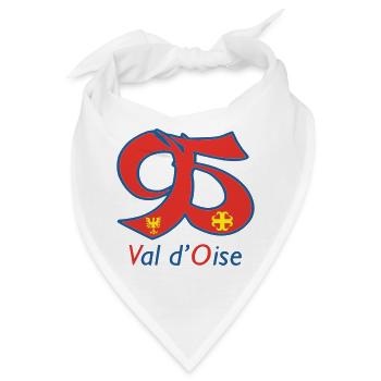 Val d'oise 95 - Bandana - Weiß - Vorne