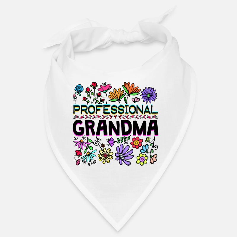Großmutter Oma Alte Frau Alles Gute Statement Bandana