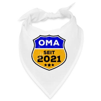 Seniorin Pensionistin Oma Statement Großmutter - Bandana - Weiß - Vorne