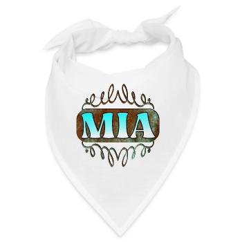 Mia - Bandana - Weiß - Vorne