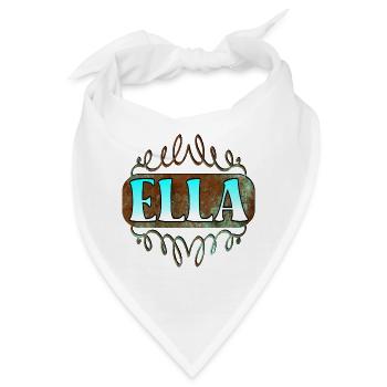 ELLA - Bandana - Weiß - Vorne