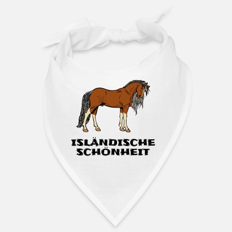 Isländer Pferde Statement Islandpferde Pferdenarr Bandana