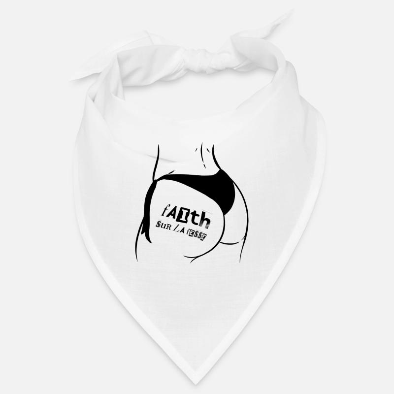 Glaube am Gesäß Bandana