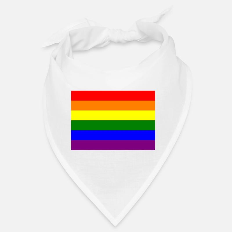 Conception du drapeau arc-en-ciel de la fierté Bandana