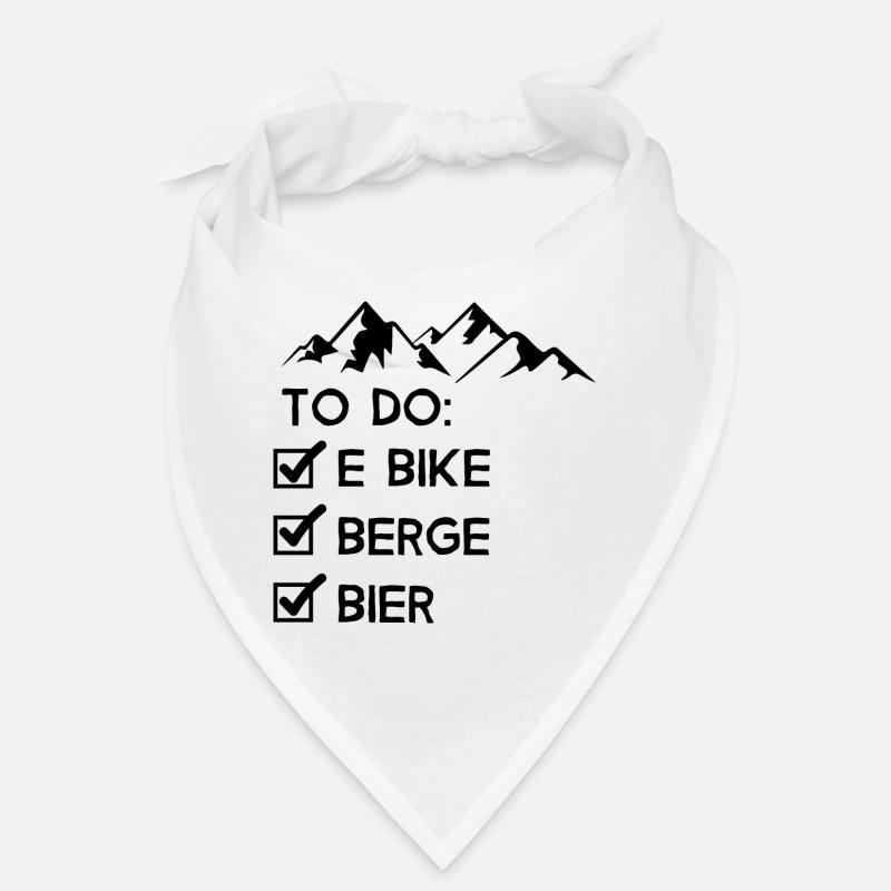 LISTE - E-Bike, Berge, Bier - Bandana