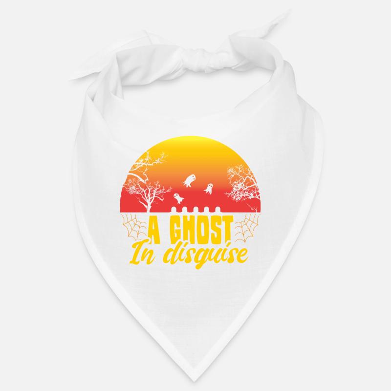 Fantôme d’Halloween doux ou aigre Bandana
