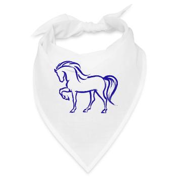 Cool Pferde Islandpferde Stute Pferdeliebe - Bandana - Weiß - Vorne