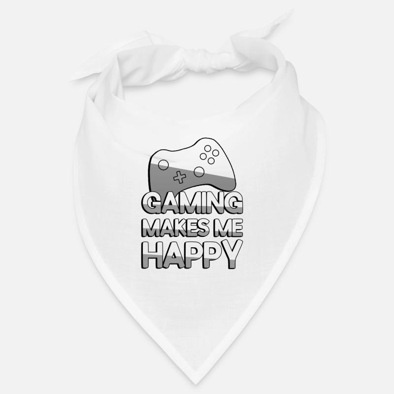 GAMING MAKES ME HAPPY + Controller - Gaming Bandana