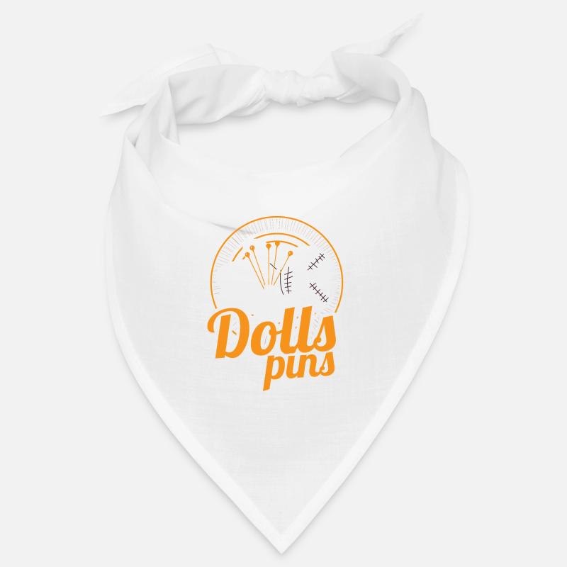 Voodoo Magic Curse Gift - Bandana - white