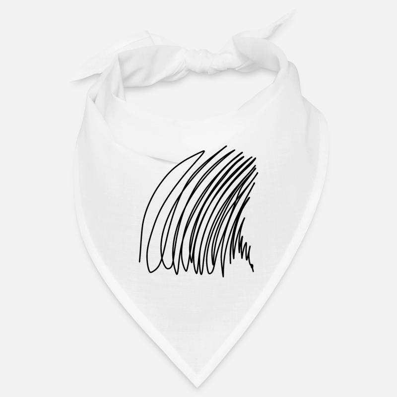 Abstraktes Kunst-Doodle Bandana