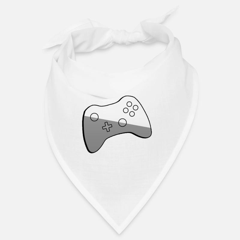 Controller - Illustration - Bandana - Weiß