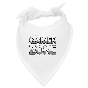 GAMER ZONE - Gaming - Bandana - Weiß - Vorne