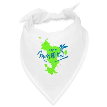Mayotte - Bandana - Weiß - Vorne