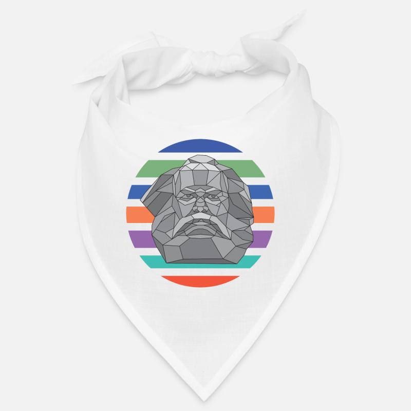 Les | complémentaires de Karl Mag Karl Marx - rétro rond Bandana