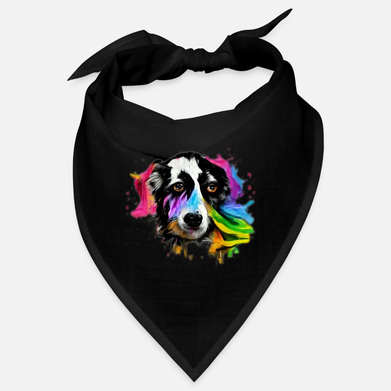 Australian Shepherd Design - coloré Bandana