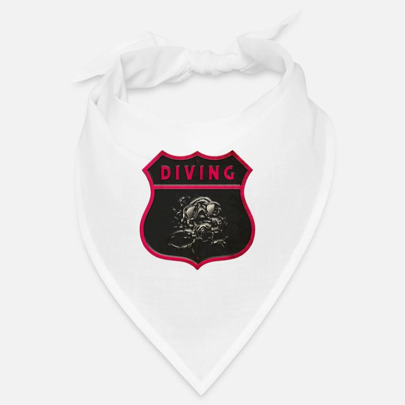 Motif Diver Crest Bandana