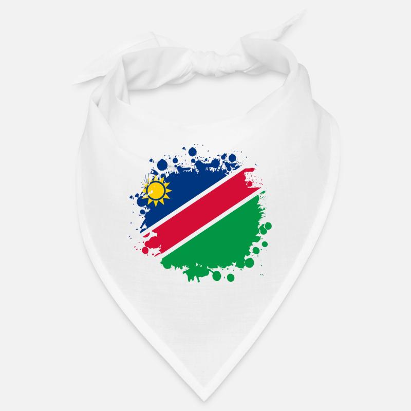 Namibia flags blob design Bandana