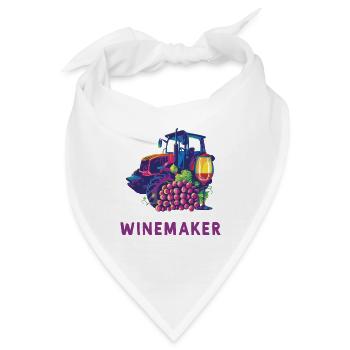 Winzer Design - Bandana - Weiß - Vorne