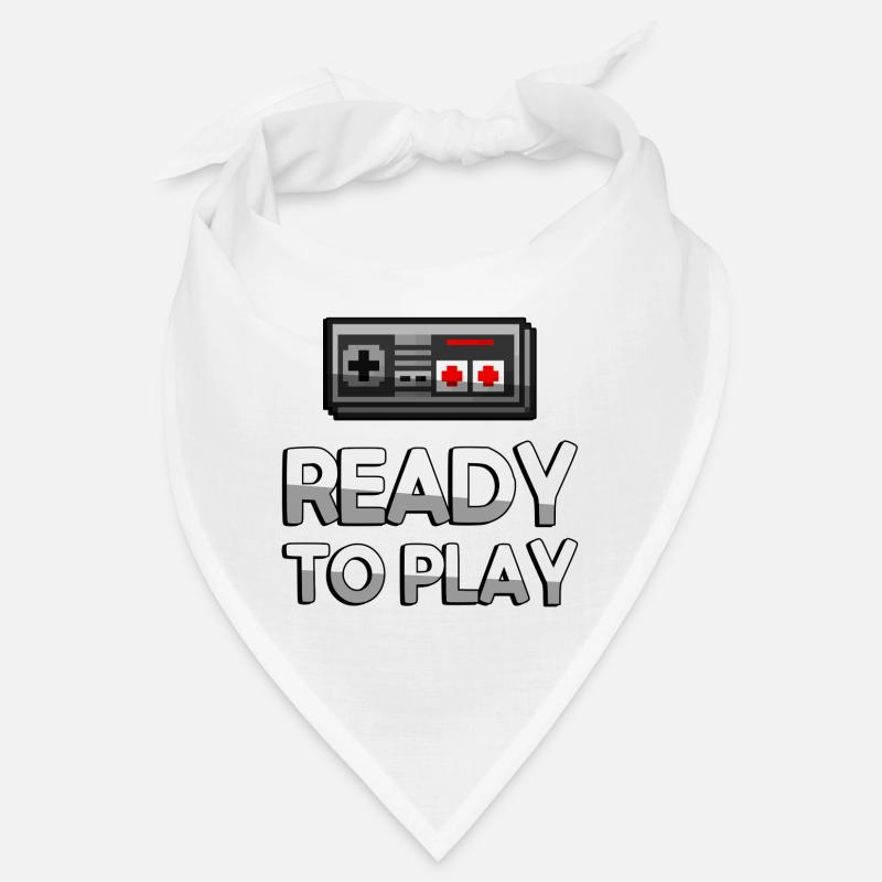 READY TO PLAY + NES Controller - Gaming Bandana