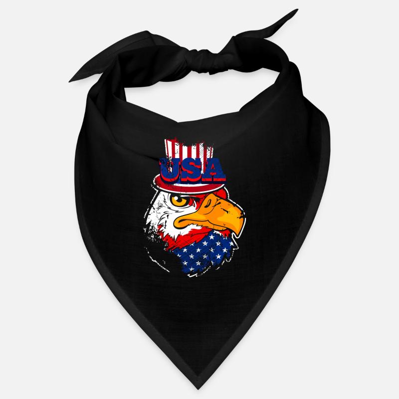 A Beautiful and Funny Eagle Design Bandana