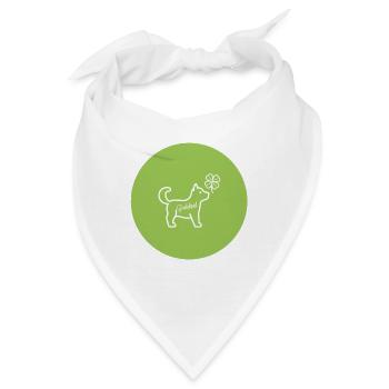 Hands4Animals Glückskind - Bandana - Weiß - Vorne