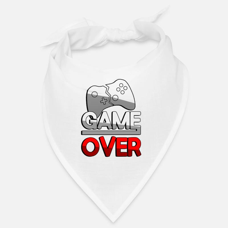 GAME OVER (Rot) + Controller - Gaming Bandana