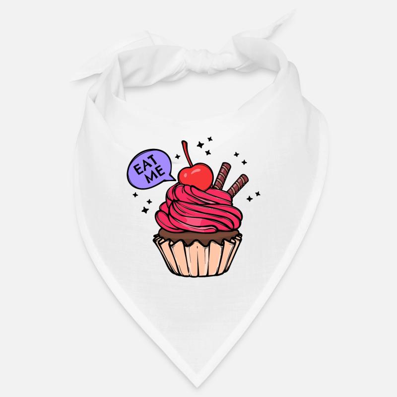 Cupcake Statement Dessert Baking Sweets Bandana