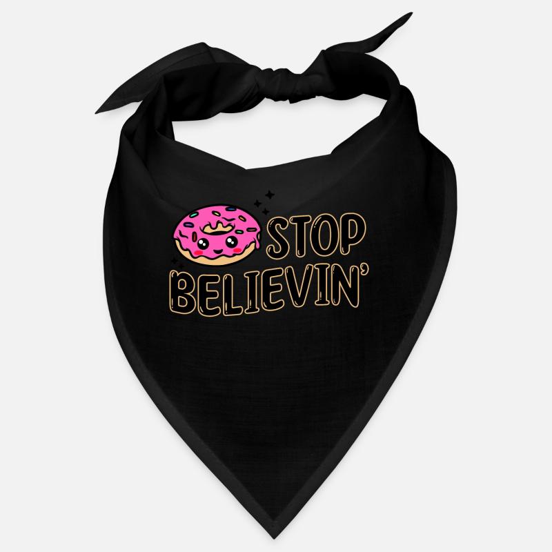 Süßigkeiten Naschen Statement Lecker Donut Bandana