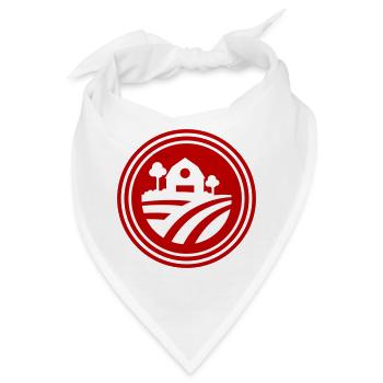 Farm Ernte icon - Bandana - Weiß - Vorne