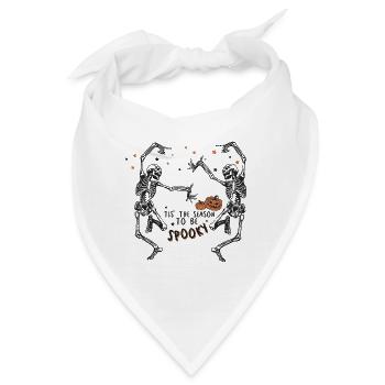 Horror Zauberei Magie Halloween T-Shirt Geschenk - Bandana - Weiß - Vorne