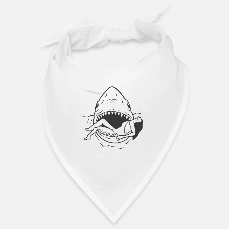 Femme à requin Bandana