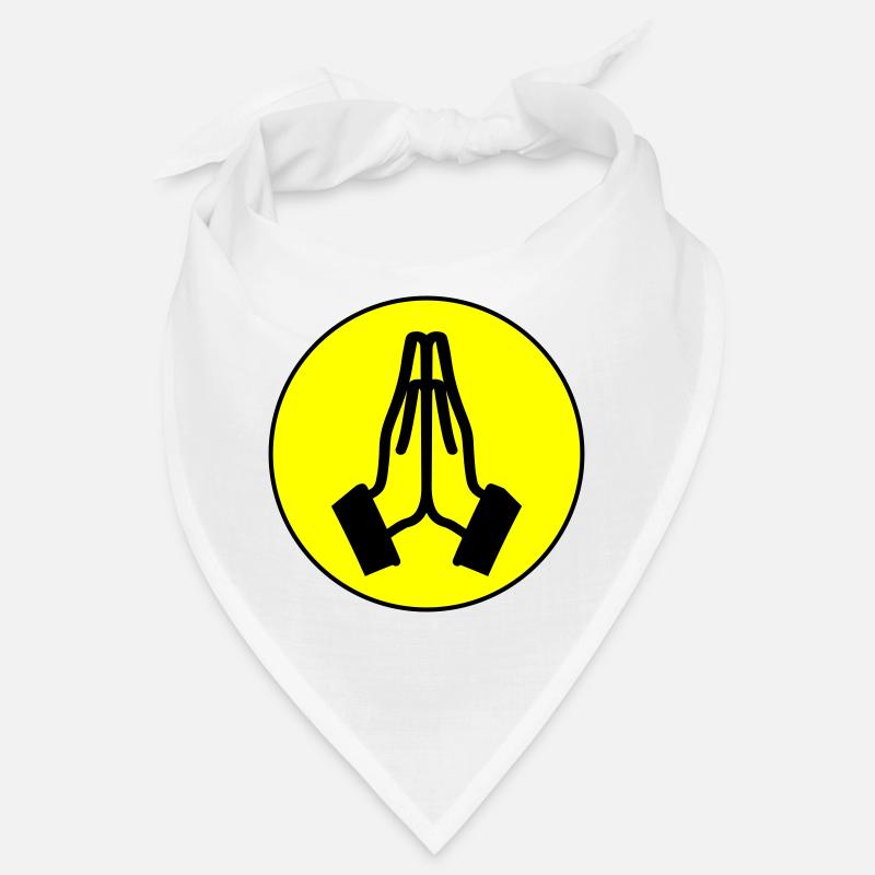 Pray Hands Circle Bandana