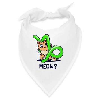 Aberglaube Horoskop Steinbock Tierkreiszeichen - Bandana - Weiß - Vorne