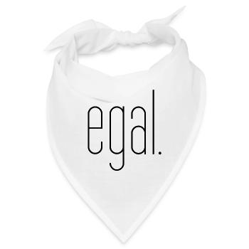 egal - Bandana - Weiß - Vorne