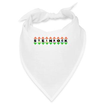 Tierkreiszeichen Horoskop Steinbock Galaxie Himmel - Bandana - Weiß - Vorne