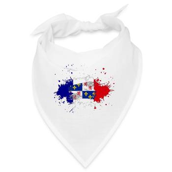 Splash Tricolore Picardie - Bandana - Weiß - Vorne