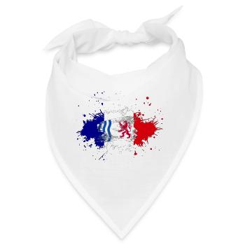 Splash Nouvelle Aquitaine - Bandana - Weiß - Vorne