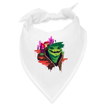 Ein Schöner Druide des Sporenkreis-Designs - Bandana - Weiß - Vorne