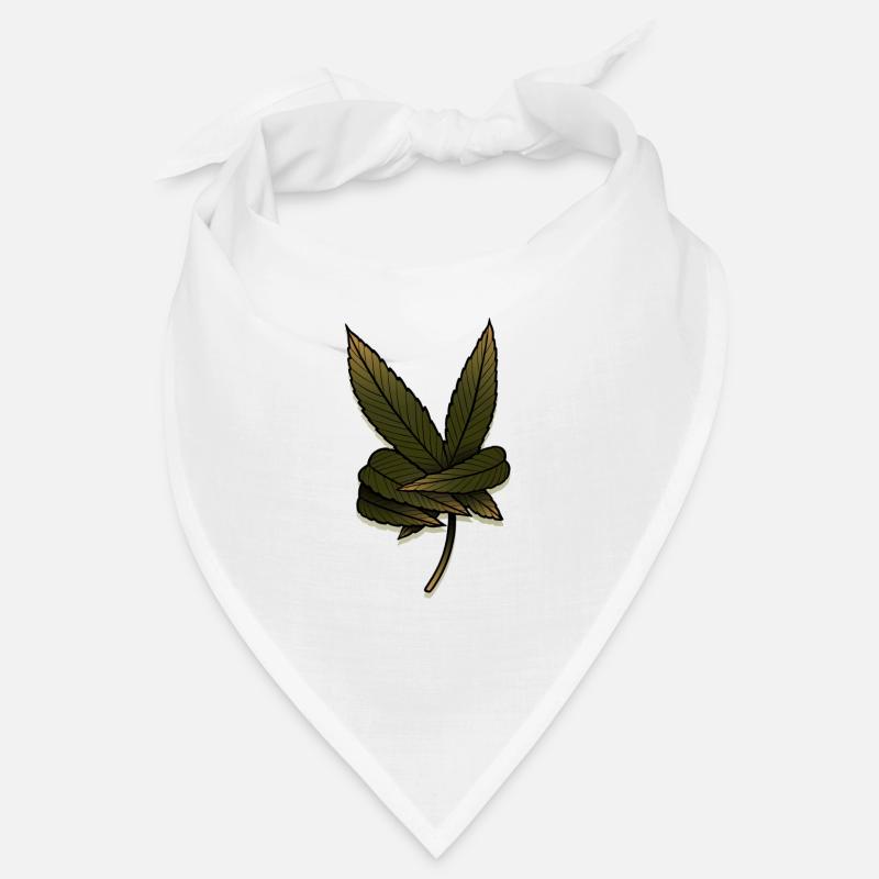Yeah man ! feuille de cannabis Bandana