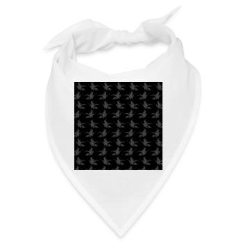Hexen Muster, halloween outfit, für mama - Bandana - Weiß - Vorne